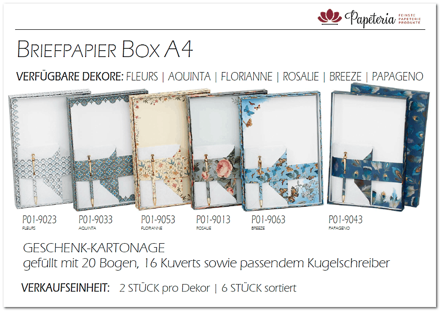 Briefpapier Box A4