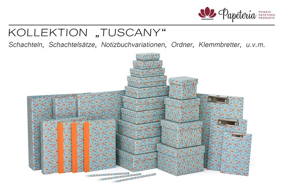 Papier-Serie Kollektion Tuscany