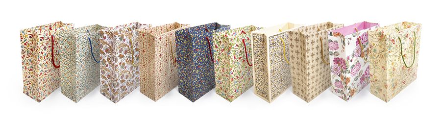 Papierkordeltaschen gross